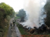 Bild von der Einsatzstelle bei Heimkirchen