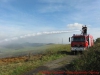 Bild von der Einsatzstelle bei Holbornerhof