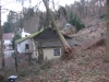 Otterberg Althütterhof, Baum drohte auf Haus zu stürzen