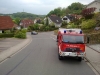 Absicherung der Einsatzstelle, rechts der Rüstwagen