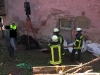 12. April 2011 – Pferderettung, Otterberg Neumühle; Während den Rettungsmaßnahmen.