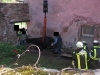 12. April 2011 – Pferderettung, Otterberg Neumühle; Während den Rettungsmaßnahmen.