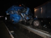 18. Februar 2013 - Verkehrsunfall mit LKW, A63 Sembach - Kaiserslautern