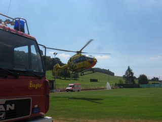 22. Juli 2013 - Hubschrauberlandesicherung, Heiligenmoschel