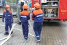 Übung Jugendfeuerwehr; Abbau