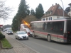 21. Dezember 2013 - Busbrand, Otterberg Hauptstraße (Abschleppvorgang)