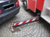 Fortbildung Drehleitermaschinisten am 21. Februar 2015, Einweisung und Inbetriebnahme an der Abteikirche