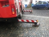 Fortbildung Drehleitermaschinisten am 21. Februar 2015, Abstützen