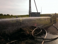 10. Mai 2015 - Brand Grünabfall, Mehlbach Grünabfallsammelstelle