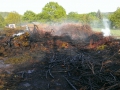 10. Mai 2015 - Brand Grünabfall, Mehlbach Grünabfallsammelstelle