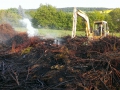 10. Mai 2015 - Brand Grünabfall, Mehlbach Grünabfallsammelstelle