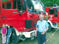 "Das letzte Frühlingsfest für das TLF", so Alt-Wehrleiter Gerwald Wenz. Er beschaffte in den 1980ger Jahren das Fahrzeug.