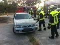 Übung der Feuerwehr Otterberg am 3. August 2015; Schaffung einer Erstöffnung