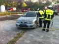 Übung der Feuerwehr Otterberg am 3. August 2015; Schaffung einer Erstöffnung