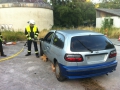 Übung der Feuerwehr Otterberg am 3. August 2015; Schaffung einer Erstöffnung