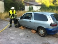 Übung der Feuerwehr Otterberg am 3. August 2015; Schaffung einer Erstöffnung