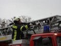 Fortbildung der Drehleitermaschinisten 2016; Aufbau Werfer