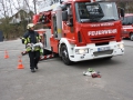 Fortbildung der Drehleitermaschinisten 2016; Aufbau Werfer