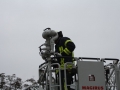 Fortbildung der Drehleitermaschinisten 2016; Aufbau Werfer
