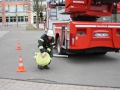 Fortbildung der Drehleitermaschinisten 2016; Aufbau Werfer