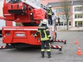 Fortbildung der Drehleitermaschinisten 2016; Aufbau Werfer