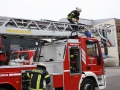 Fortbildung der Drehleitermaschinisten 2016; Aufbau Werfer