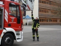 Fortbildung der Drehleitermaschinisten 2016; Aufbau Werfer