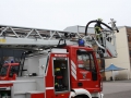 Fortbildung der Drehleitermaschinisten 2016; Aufbau Werfer