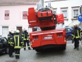 Fortbildung der Drehleitermaschinisten 2016; Einweisung und Aufstellung