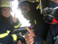 Gemeinsame Übung der Feuerwehren Otterbach und Otterberg, 9. Juli 2016, Pfalzwerke Otterbach
