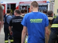 Gemeinsame Übung der Feuerwehren Otterbach und Otterberg, 9. Juli 2016, Pfalzwerke Otterbach