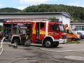 Gemeinsame Übung der Feuerwehren Otterbach und Otterberg, 9. Juli 2016, Pfalzwerke Otterbach