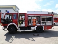 Gemeinsame Übung der Feuerwehren Otterbach und Otterberg, 9. Juli 2016, Pfalzwerke Otterbach