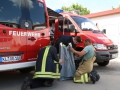 Gemeinsame Übung der Feuerwehren Otterbach und Otterberg, 9. Juli 2016, Pfalzwerke Otterbach