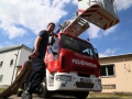 Gemeinsame Übung der Feuerwehren Otterbach und Otterberg, 9. Juli 2016, Pfalzwerke Otterbach