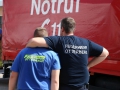 Gemeinsame Übung der Feuerwehren Otterbach und Otterberg, 9. Juli 2016, Pfalzwerke Otterbach