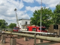 Gemeinsame Übung der Feuerwehren Otterbach und Otterberg, 9. Juli 2016, Pfalzwerke Otterbach