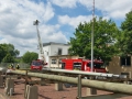 Gemeinsame Übung der Feuerwehren Otterbach und Otterberg, 9. Juli 2016, Pfalzwerke Otterbach