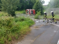 Gemeinsame Übung der Feuerwehren Otterbach und Otterberg, 9. Juli 2016, Pfalzwerke Otterbach