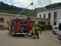 Gemeinsame Übung der Feuerwehren Otterbach und Otterberg, 9. Juli 2016, Pfalzwerke Otterbach