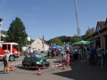 Platz vor Fahrzeughalle