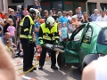 Vorführung "Personenrettung aus einem Unfallfahrzeug"