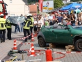 Vorführung "Personenrettung aus einem Unfallfahrzeug"