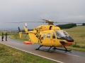 18. Juni 2016 - Verkehrsunfall, L388 Schneckenhausen - Heiligenmoschel; Rettungshubschrauber