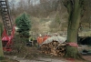 Orkan Wiebke: Am 2. März 1990 beseitigte die Feuerwehr Otterberg mehrere Gefahrenstellen, darunter auf dem Friedhof der Wallonenstadt.