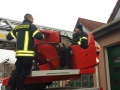Einweisung am Fahrzeug.