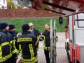 Einweisung am Fahrzeug.