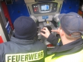 31. Oktober 2015: Einweisung für einen Teil der Maschinisten, die nicht bei der Abholung in Ulm dabei waren. Einweisung in die Fahrzeugpumpe.