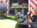 31. Oktober 2015: Einweisung für einen Teil der Maschinisten, die nicht bei der Abholung in Ulm dabei waren. Einweisung in die Fahrzeugpumpe.