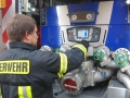 31. Oktober 2015: Einweisung für einen Teil der Maschinisten, die nicht bei der Abholung in Ulm dabei waren. Einweisung in die Fahrzeugpumpe.
